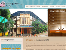 Tablet Screenshot of manjummelcrc.com